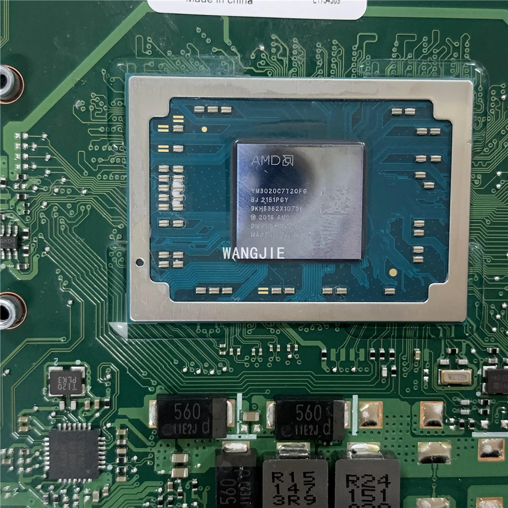 DA0P5MB26A2 para HP 15-EF 15S-EQ 15-EQ placa base para ordenador portátil YM3020C R3-3020U 100% completamente probado - imagen 3