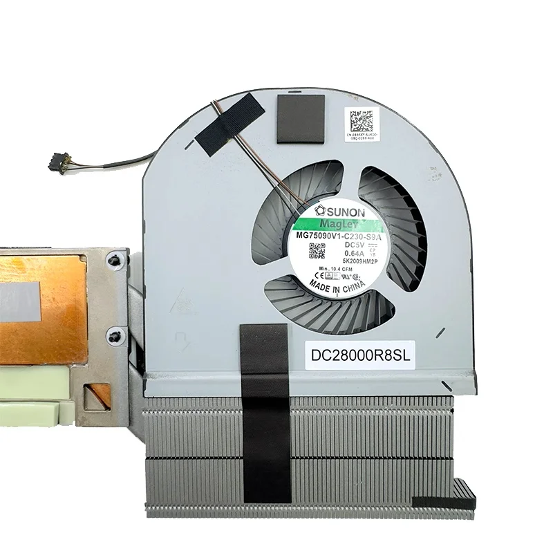 Nuevo ventilador de refrigeración ORIGINAL para ordenador portátil CPU GPU con disipador de calor para DELL Precision 7750 FDX70-UMA 05XF6C - imagen 3