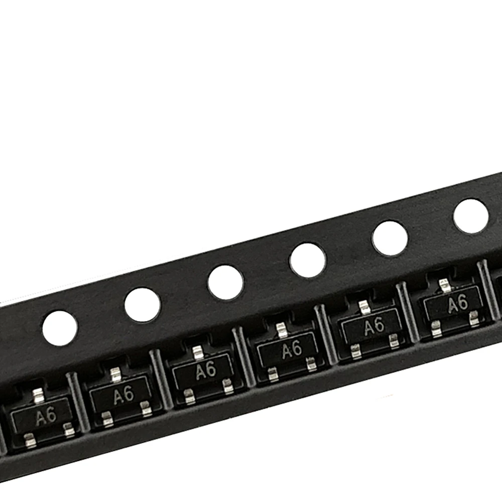 (100 uds) diodo de conmutación de alta velocidad SMD SOT-23 (BAV99 BAV70 BAW56 BAS16 BAV21 1SS181 1SS184 1SS226 MMBD7000 MMBD4148) - imagen 4