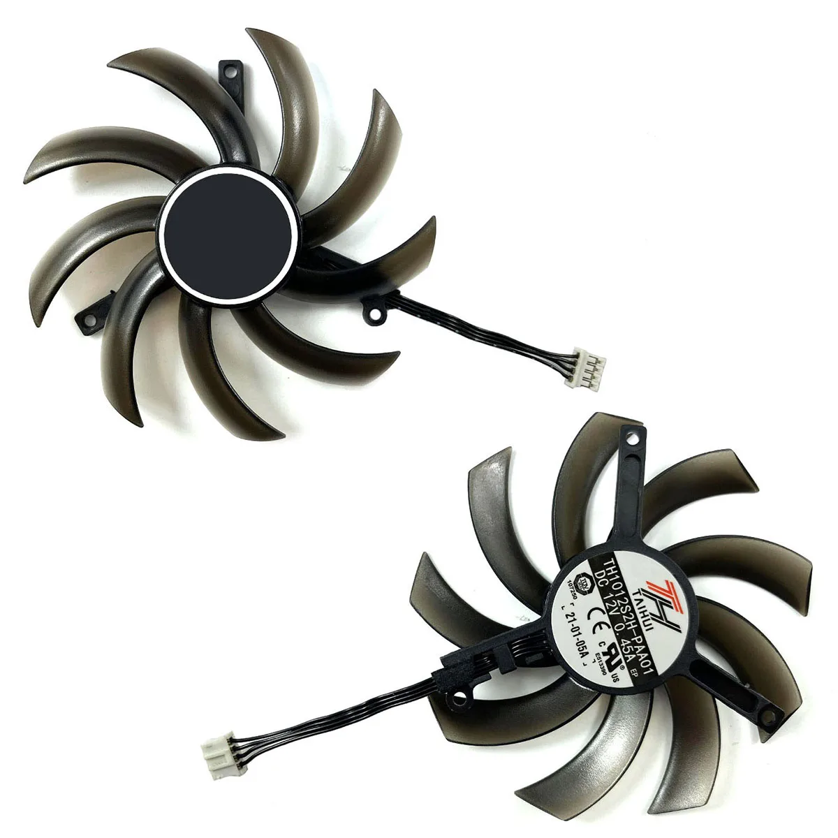 Para PALIT GeForce RTX2060 GTX1660 1660S 1660ti StormX ventilador de repuesto para tarjeta gráfica TH1012S2H-PAA01 - imagen 4