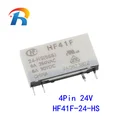 10Pcs HF41F-24-HS