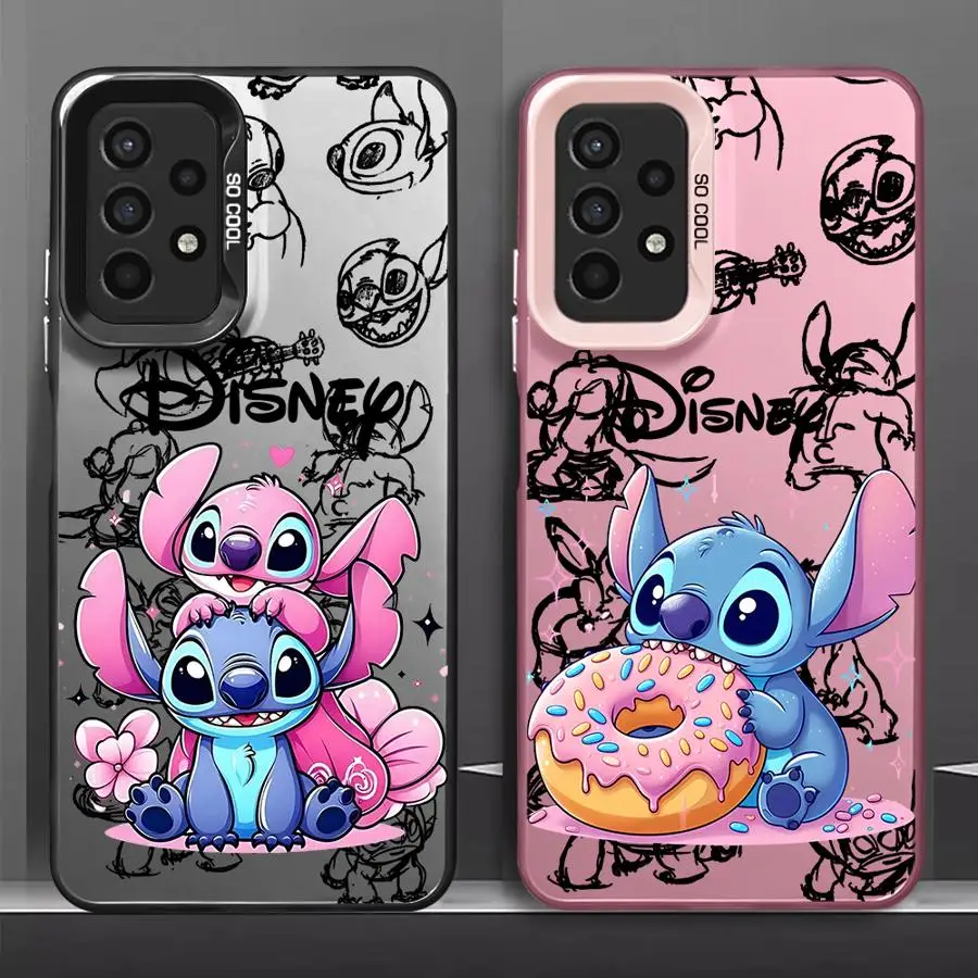 Funda de teléfono de punto bonito de dibujos animados para Samsung Galaxy A15 A16 A32 A52 A72 4G 5G A22 A25 A34 A35 A52s A53 A55 A73 5G A24 A51 A71 4G