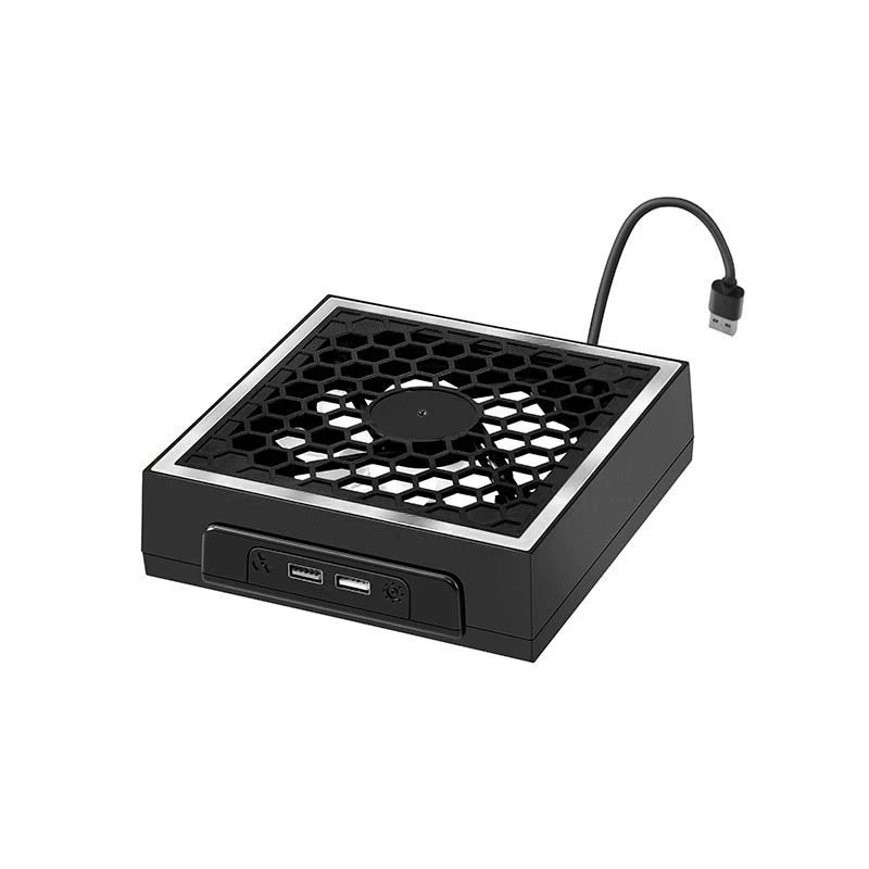 Reemplazo del soporte del ventilador de refrigeración de la consola de juegos, accesorios de la serie Xboxseriesx, cubierta superior a prueba de polvo, base de disipación de calor del Host
