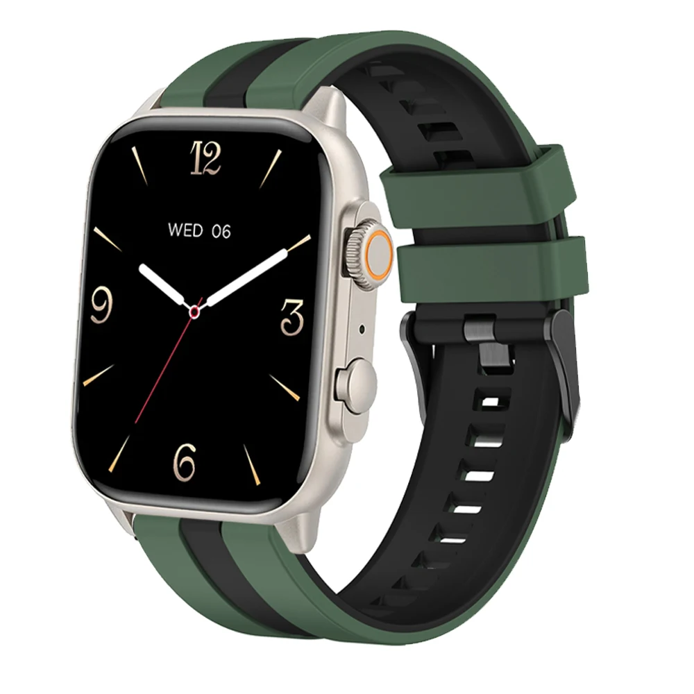 Pulsera de reloj de dos tonos de 20mm y 22mm para COLMI P71 P81 C81 M42 para HAYLOU Watch 2 Pro/Solar Plus RT3, Correa deportiva de silicona - imagen 4