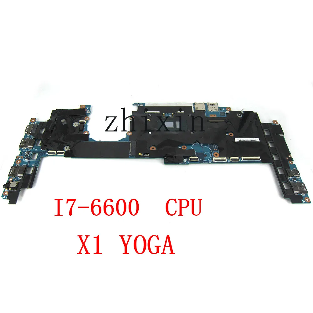 Yourui para LENOVO Thinkpad X1C X1 YOGA placa base para ordenador portátil Core i7-6600U con placa base RAM 14282-1 448.04P15.0021 - imagen 2