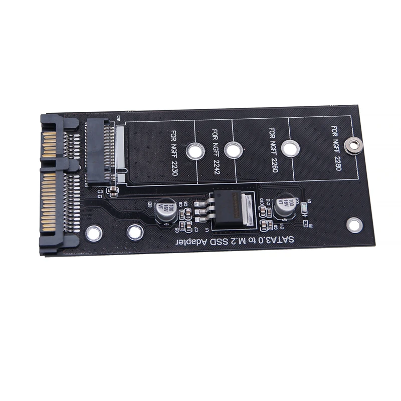 Adaptador M.2 SATA a 2,5 pulgadas SSD – SATA III 6Gbps - imagen 3