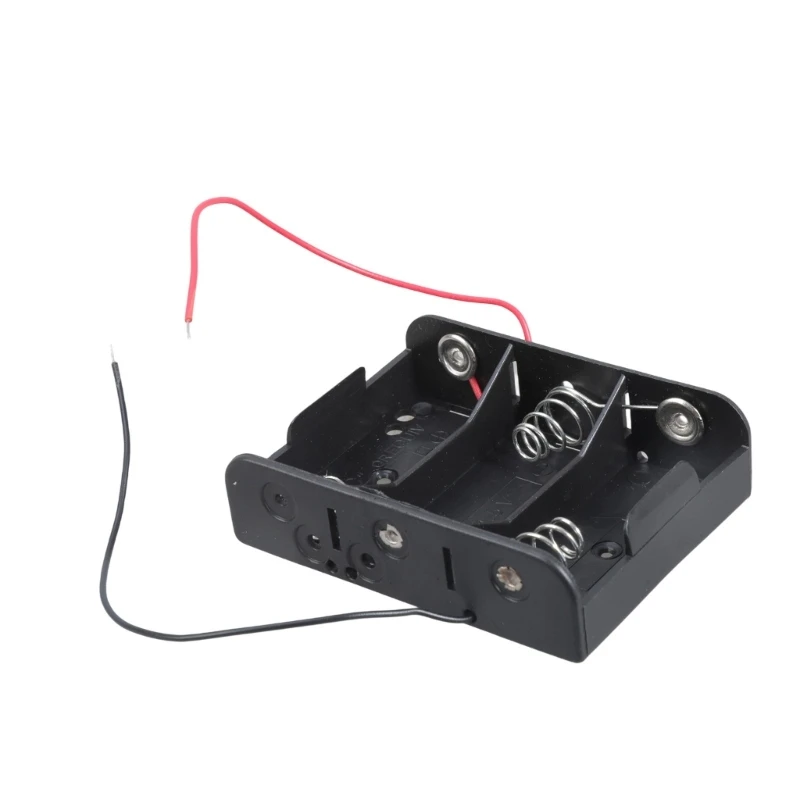 1/2/3/4 Slot LR14 C Battery Holder Storage Box Case LR14 C Battery Box With 2 Pin Cable Line - imagen 2