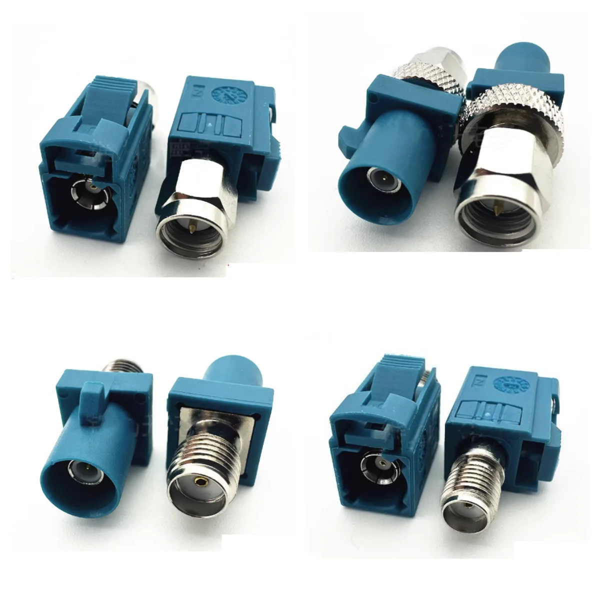 Conector de automóvil FAKRA-SMA tipo Z universal FAKRA macho-hembra a SMA macho-hembra conector adaptador de antena GPS