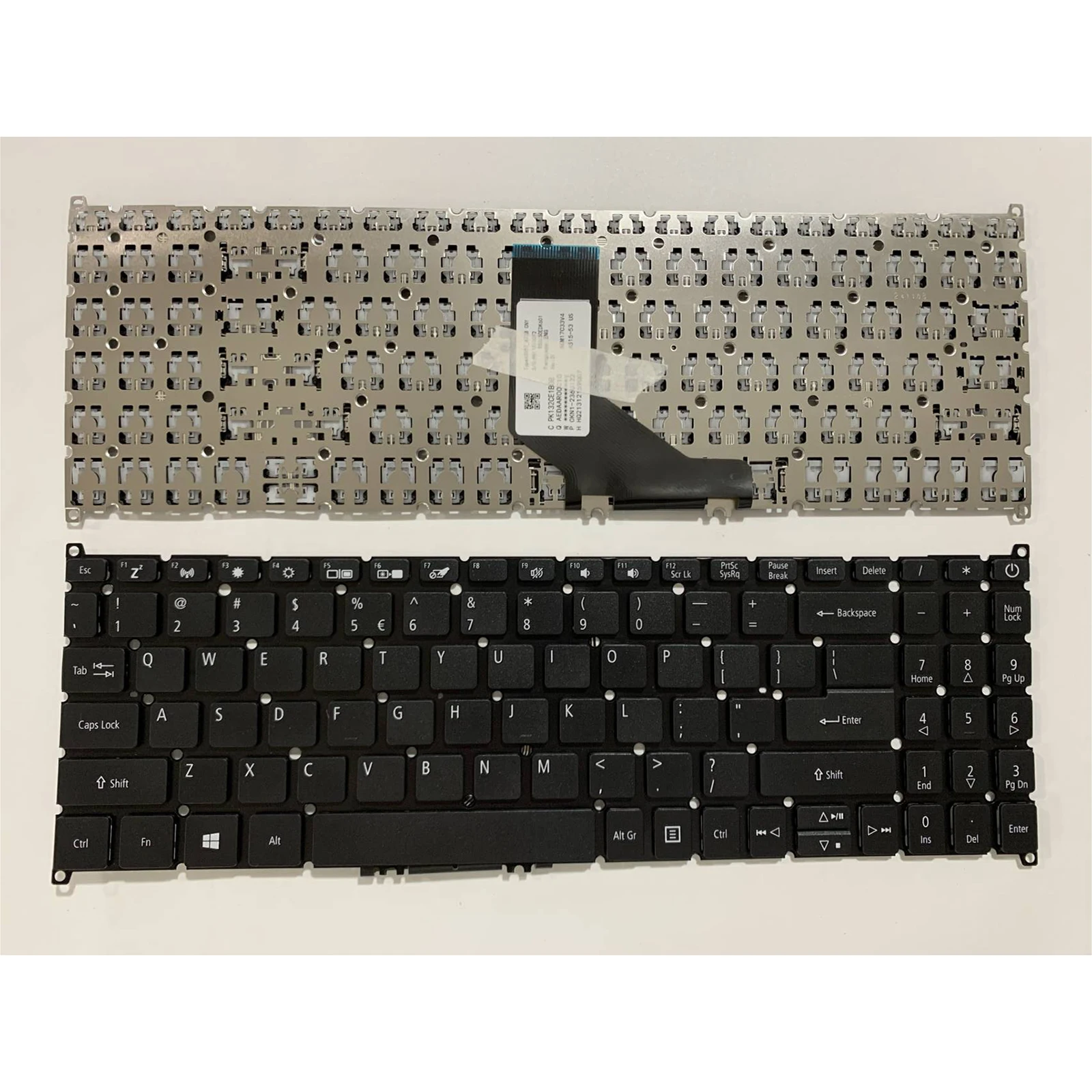 Diseño estadounidense del teclado del ordenador portátil para Acer Aspire 5 A515-44 A515-45 A515-46 A515-53 A515-56