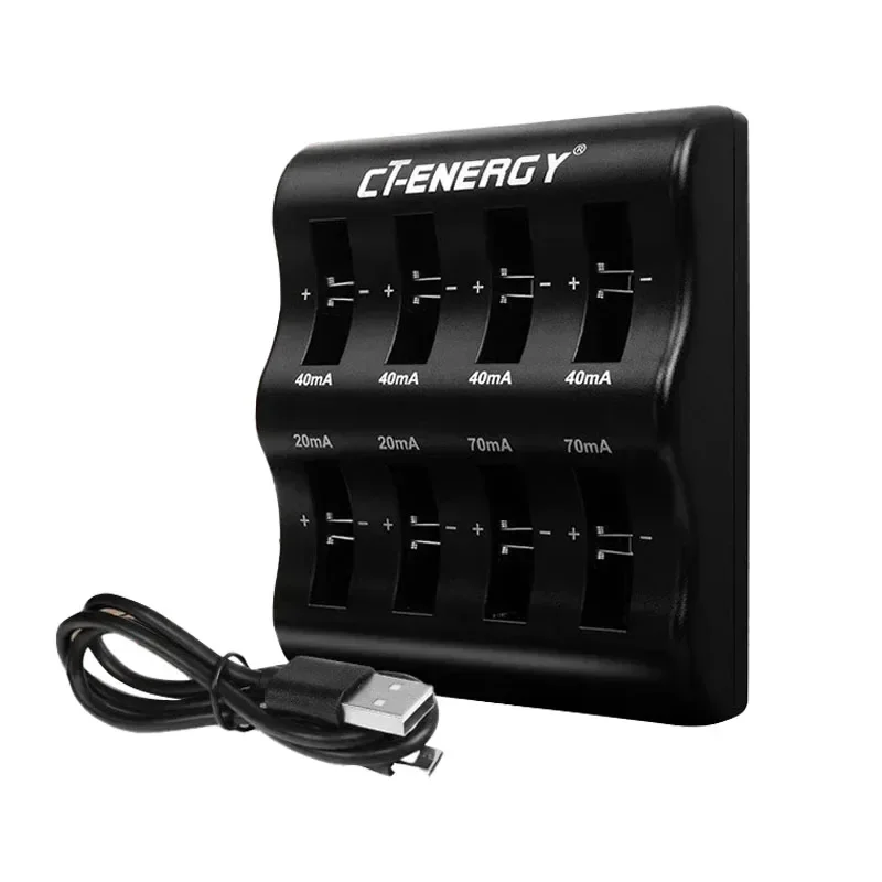 Adaptador de cargador de batería de iones de litio inteligente, convertidor de pantalla USB, alta calidad - imagen 4