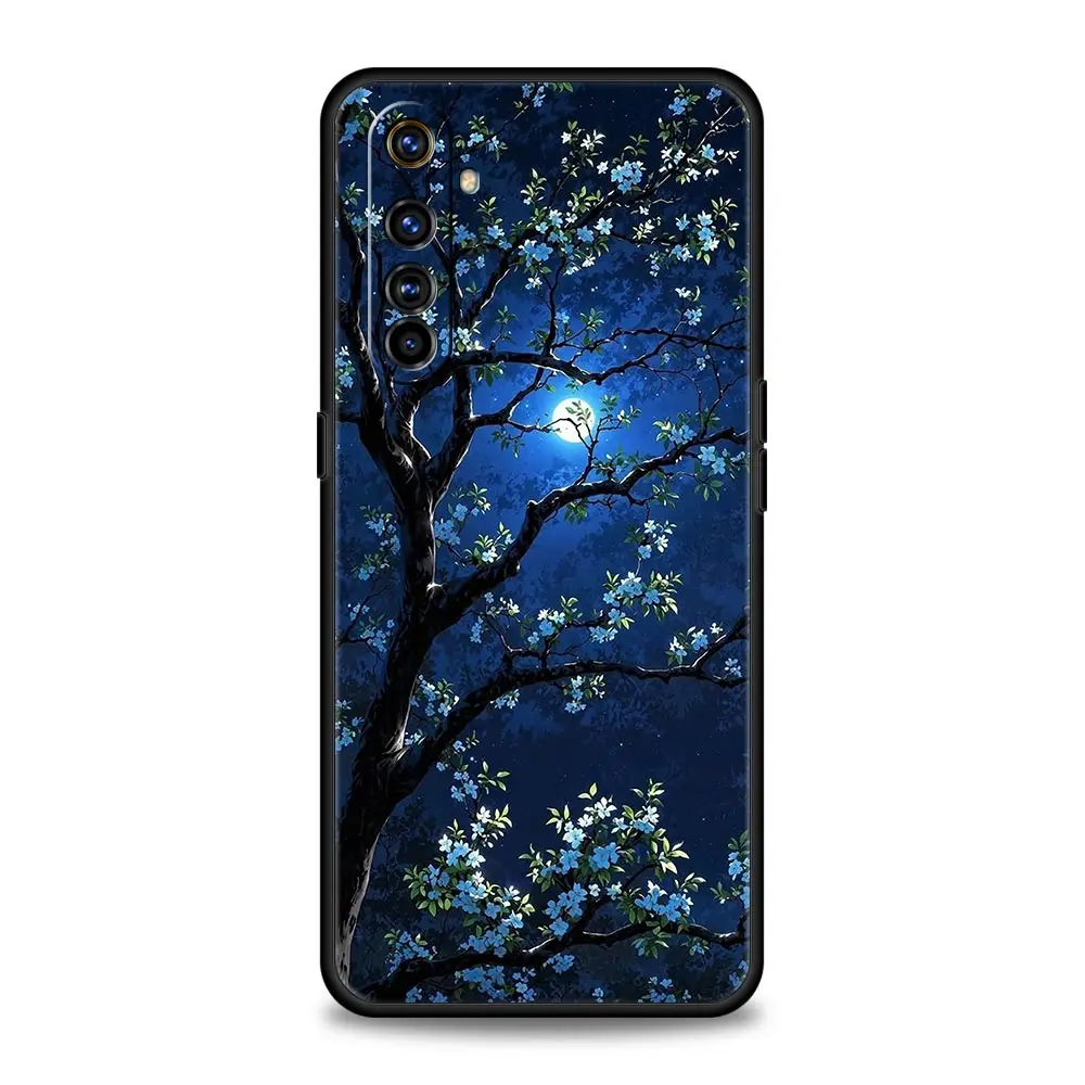 Arte de moda puesta de sol pintura brillante funda para Realme 13 12 11 10 4G 9 8 5G 7 GT5 GT3 Pro Plus C21 C11 C25 C35 GT Neo 2 3 3T 5 cubierta - imagen 3