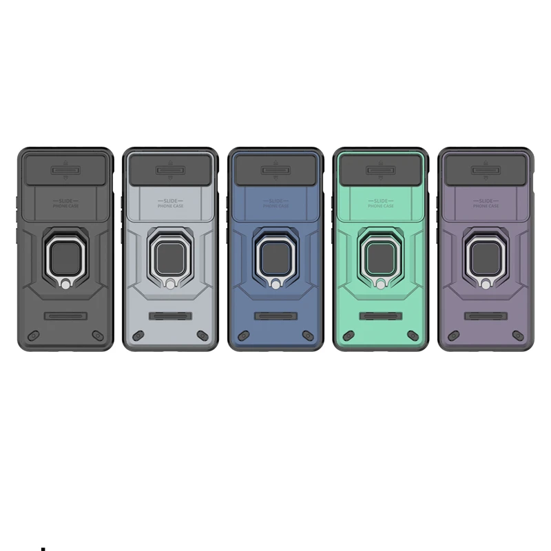 Funda para Oneplus Nord 4, Protector de lente de oclusión deslizante, soporte de anillo - imagen 3