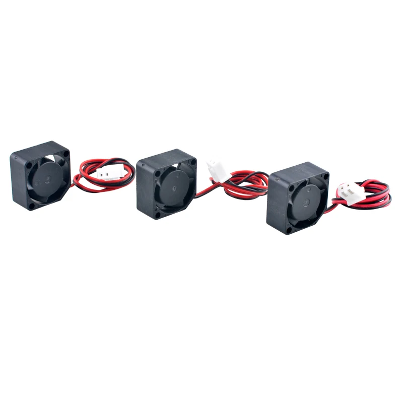 Micro ventilador de refrigeración ACP2010 2cm 20mm 20x20x10mm DC5V 12V 24V 0.10A 2 pines para fuente de alimentación de impresora Raspberry Pi