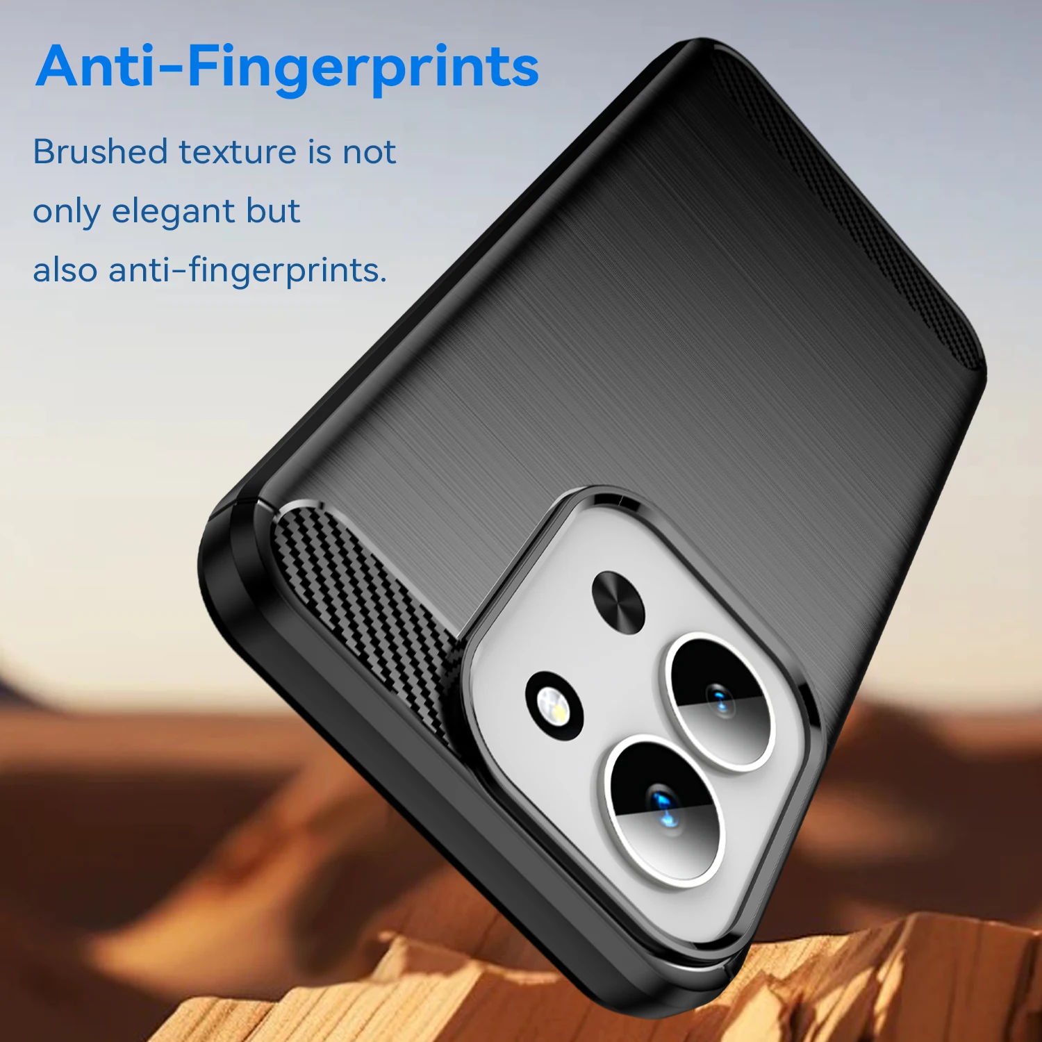 Para Xiaomi Poco C85 funda Poco C85 funda Coque Fundas silicona suave a prueba de golpes TPU protector teléfono parachoques Poco C85