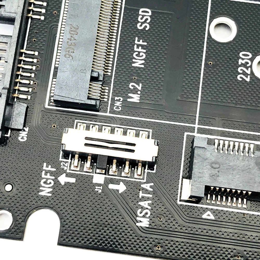 Adaptador mSATA a SATA III para SSD HDD - Conversor NGFF M.2 B Key - imagen 4