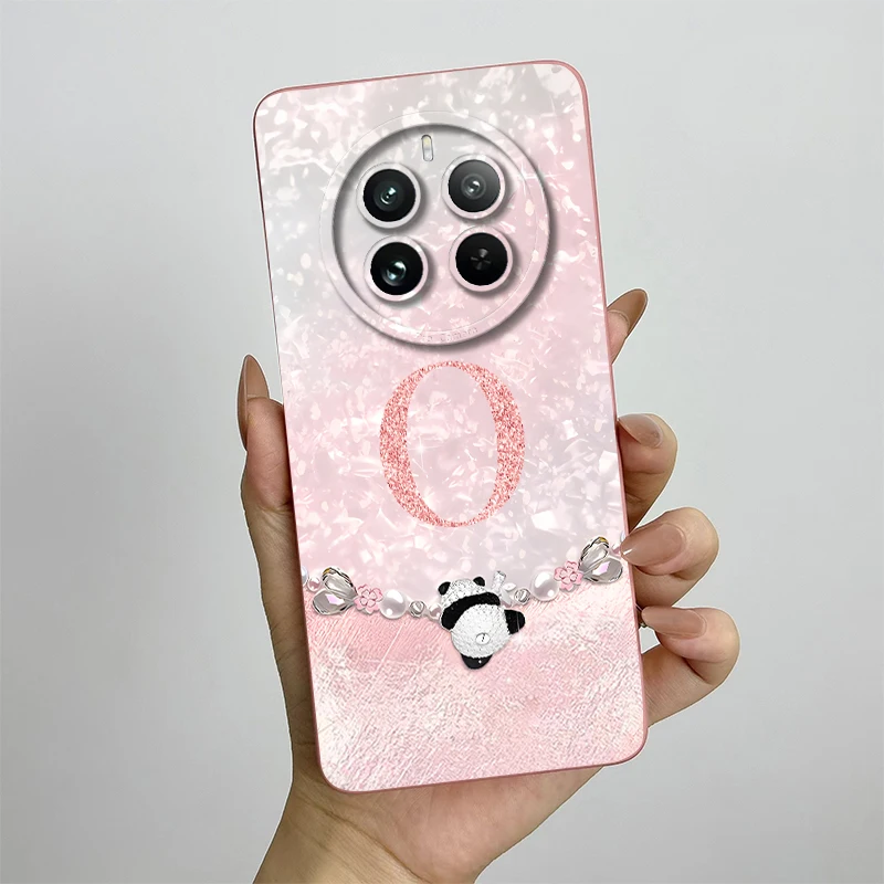 Para Realme 12 4G Funda Linda Panda letras protección de lente silicona líquida a prueba de golpes Funda suave Funda para Realme 12 4G Funda de teléfono - imagen 5