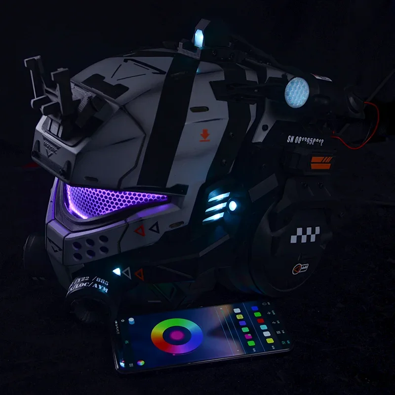 Titanfall COS Pulse 1:1 casco de Control de hierro ajustable ABS molde con tapa inyección FPS periférico exposiciones de juegos personalizar cascos - imagen 3