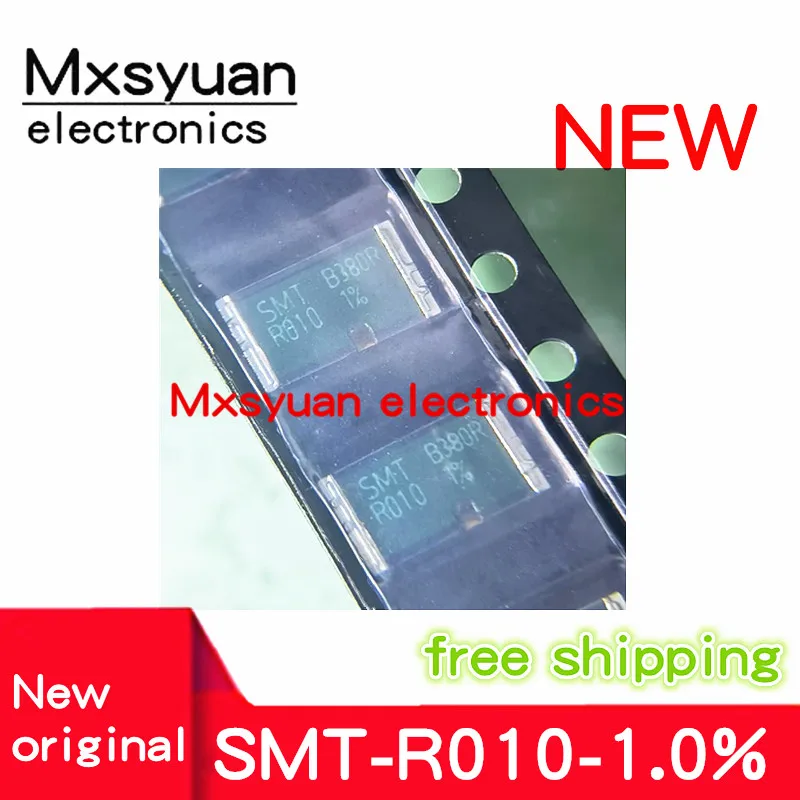 Resistencia de aleación de potencia de precisión original, SMT-R010-1.0 %, SMT-R010-1.0, 2817, 0,01r, R010, 5W, 10 unidades por lote, 1%