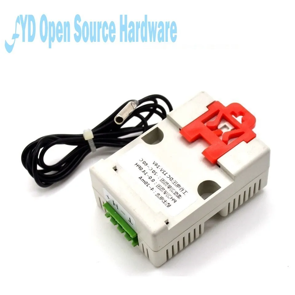 Valor de PH del transmisor de temperatura del Sensor de detección del módulo de voltaje 0-5V 4-20mA RS485 de salida para Raspberry PI - imagen 2