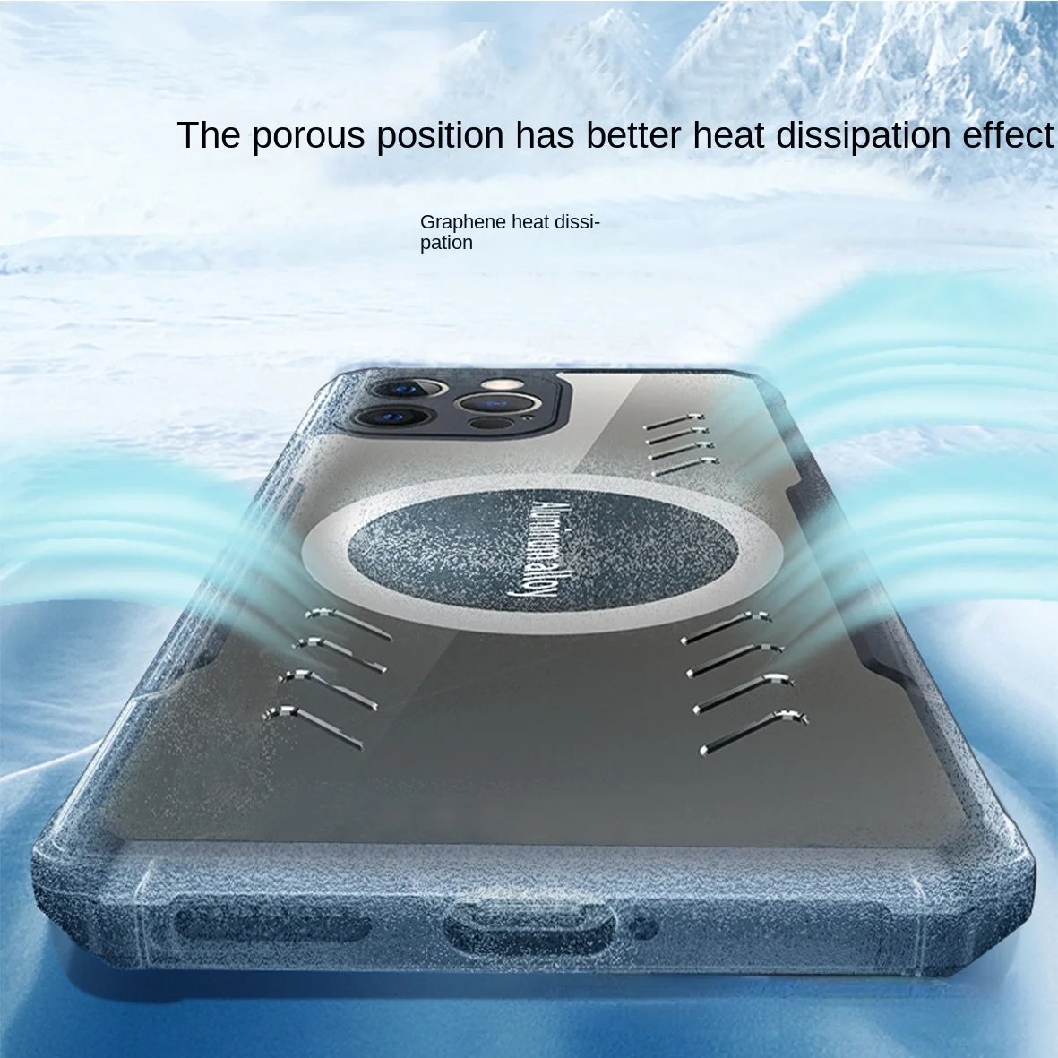 Para Xiaomi Mi 14T Pro funda de silicona suave disipación de calor funda protectora trasera magnética para Xiaomi Mi14T Pro carcasa de teléfono - imagen 5