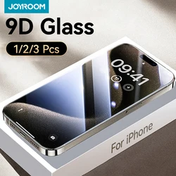 Joyroom Protector Vidrio templado 9D para iPhone 16–11 Pro Max