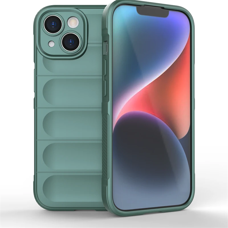 Funda de silicona a prueba de golpes para iPhone 15 Pro Max, funda protectora de goma para iPhone 15 Pro Max de Apple - imagen 5