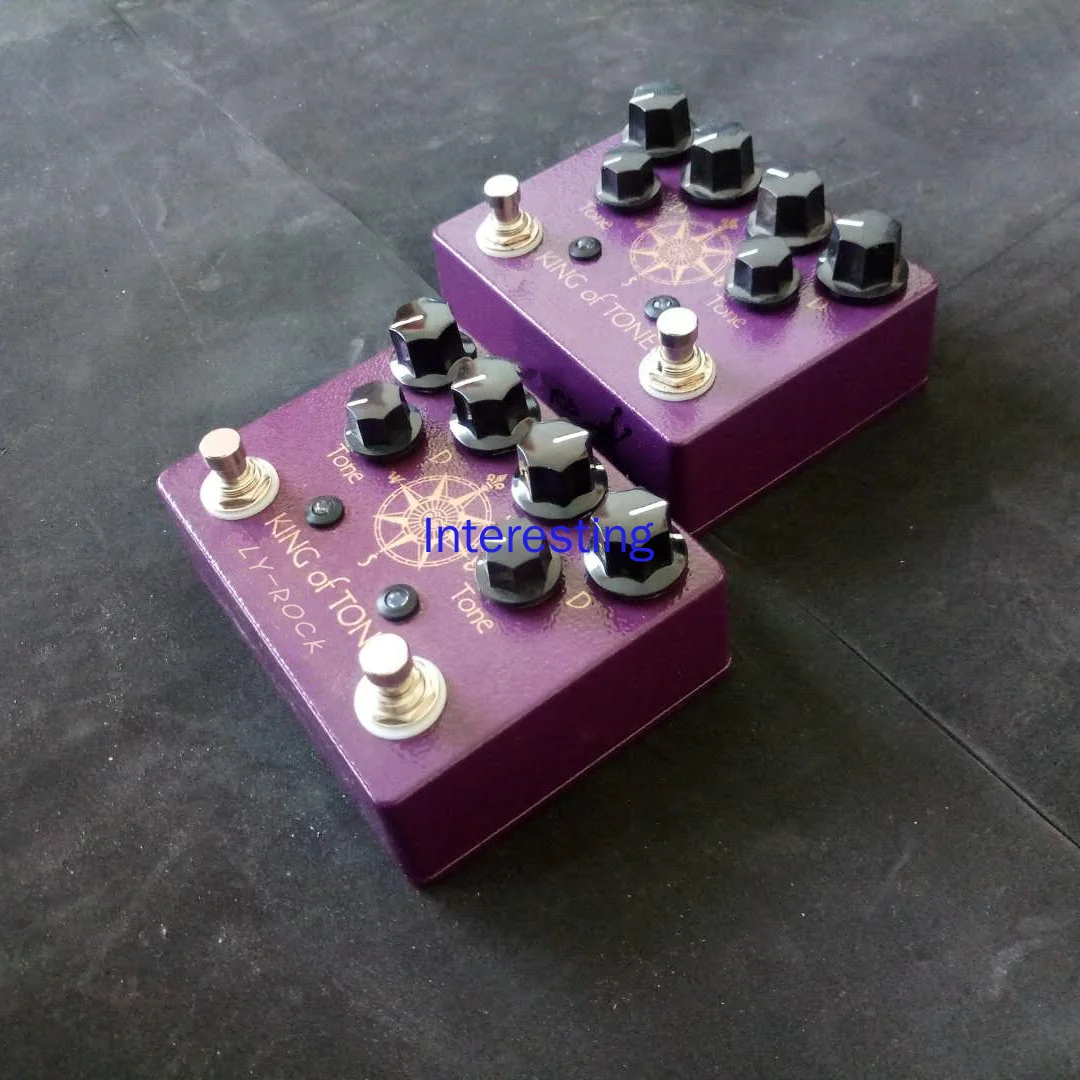 Pedal LYR (LY-ROCK), Pedal de efecto de salida de guitarra, efecto monobloque de sobrecarga de tono LY-ROCK efecto de bloque único de sobrecarga V4 - imagen 2