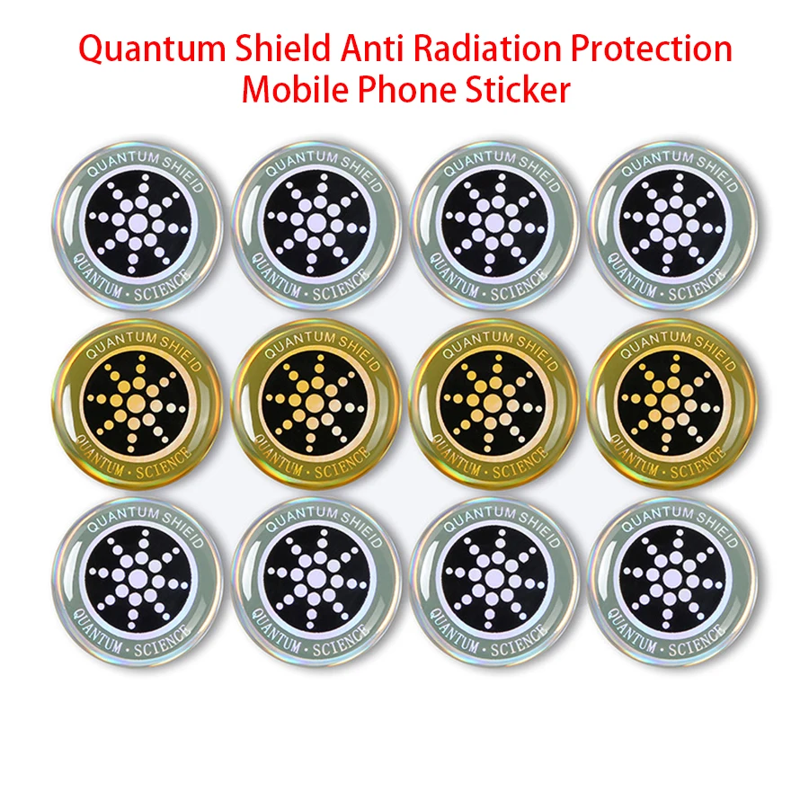 Field (EMF) Protector Bloqueo de radiación Escudo cuántico Pegatinas para teléfonos móviles para oficina, mujeres embarazadas y uso doméstico - Electromán