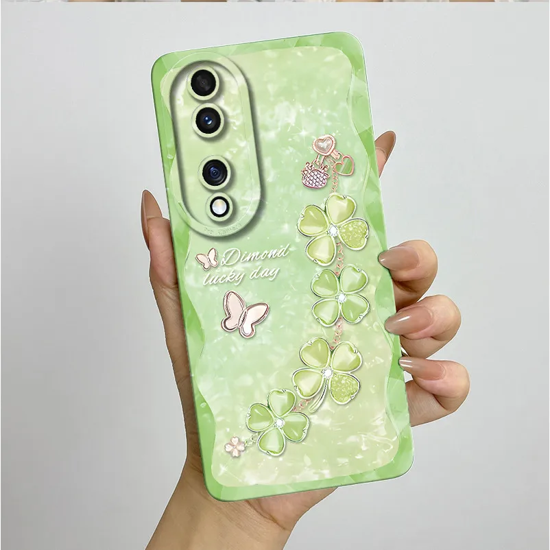 Funda para Honor 70 para Honor70, Funda estética de lujo, Funda protectora de lente de silicona suave, funda completa para Honor 70 5G, bolsas para teléfono - imagen 2