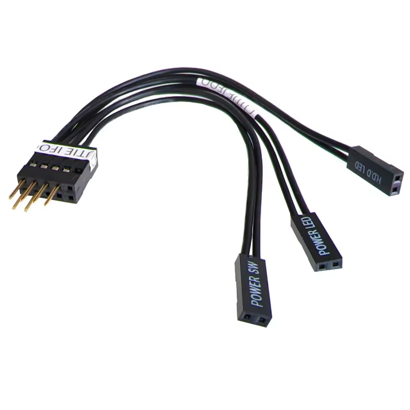 Extensión Panel Frontal PC: Cable Power SW y HDD LED 6P - imagen 4