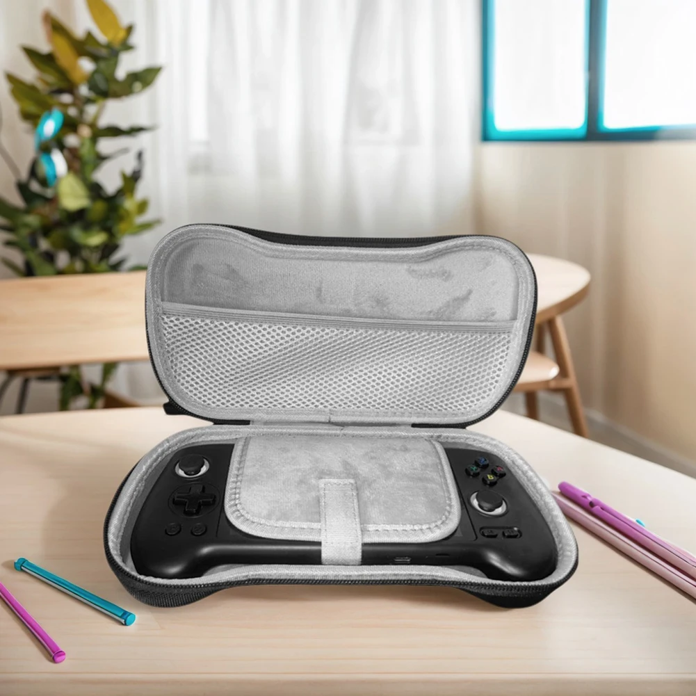 Bolsa de transporte portátil para Anbernic RG557/RG556, a prueba de polvo, a prueba de golpes, caja protectora para consola, bolso de almacenamiento exterior antiarañazos - imagen 3