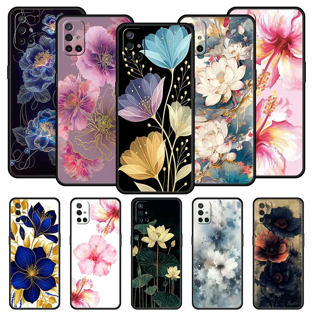 Funda de teléfono con pintura de lavado de tinta para OnePlus 15 13 12 11 10 9 8 13T 10T 7T Pro 13R 12R 9RT 8T Nord 4 2T CE 2 3 5G Lite