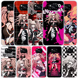 Danganronpa Enoshima Junko funda de teléfono de llamada de silicona para Xiaomi Poco X3 Nfc X5 X6 X7 F7 Ultra F6 F5 Pro M6 M5S X4 F4 GT M4 M3 F3 C