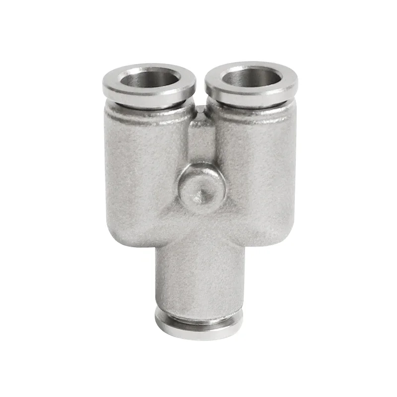 Conectores de acero inoxidable 304, accesorios para mangueras neumáticas, tubo de aire de 4mm, 6mm, 8mm, 10mm, 12mm, accesorios de acoplamiento de liberación rápida - imagen 3