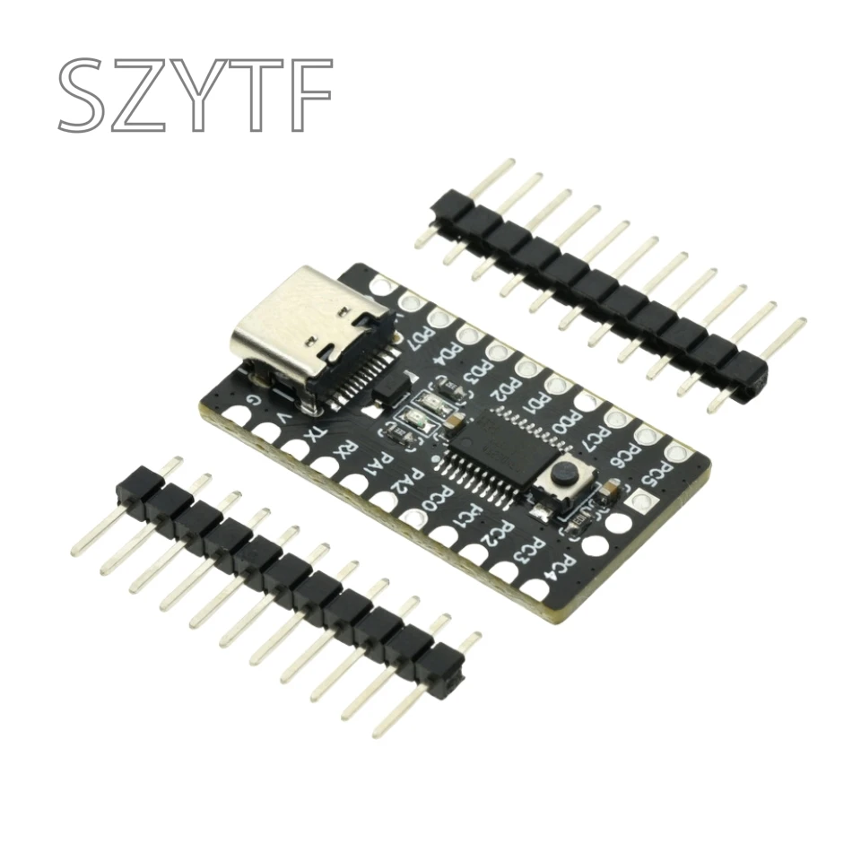 Placa DE DESARROLLO CH32V003F4P6 CH32V003 microcontrolador módulo procesador RISC-V interfaz TYPE-C - imagen 2