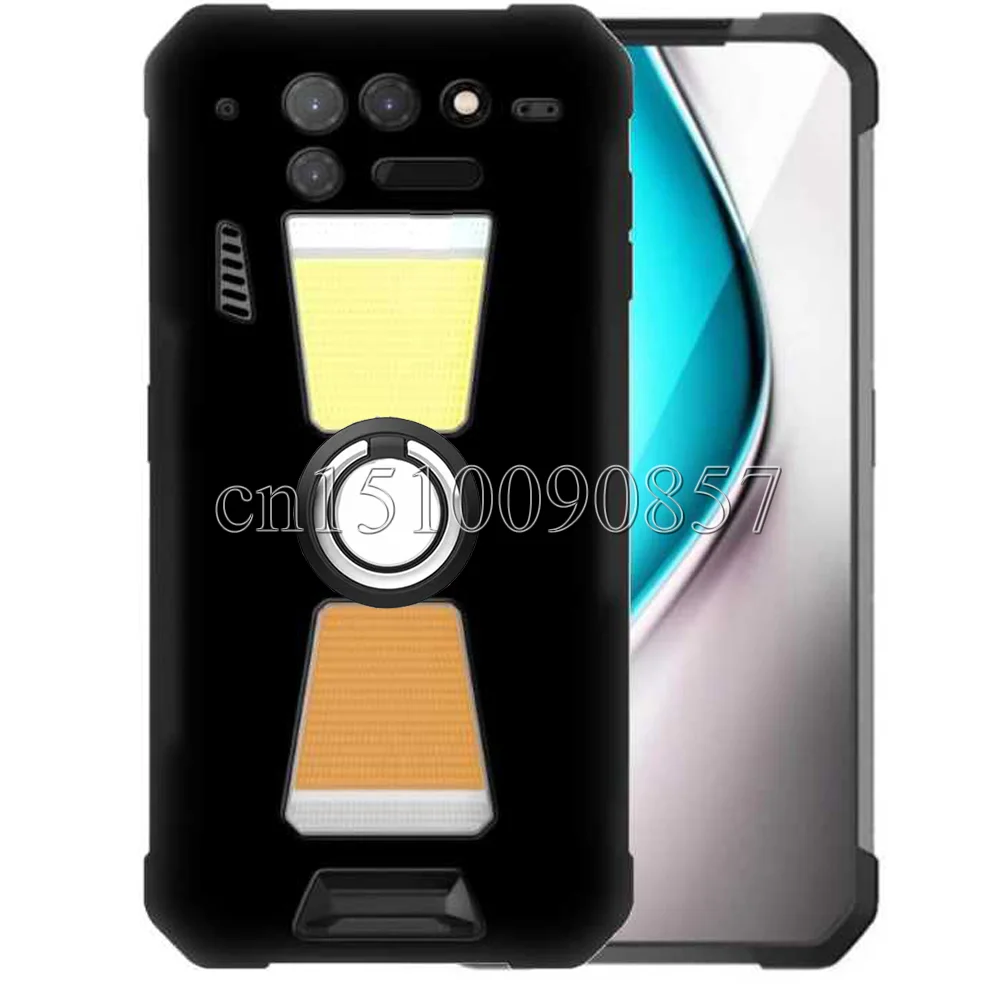 Funda con soporte de anillo para Unihertz Tank 2, cubierta trasera protectora de TPU suave para Unihertz 8849 Tank 2, cubierta suave a prueba de golpes - imagen 4