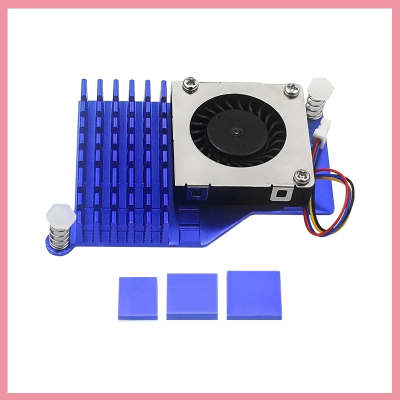 Raspberry Pi 5th Generation Radiator Active Cooler Aluminum Heat Sink Blower Fan Computer Accessories Game Console Heat B6 - imagen 3