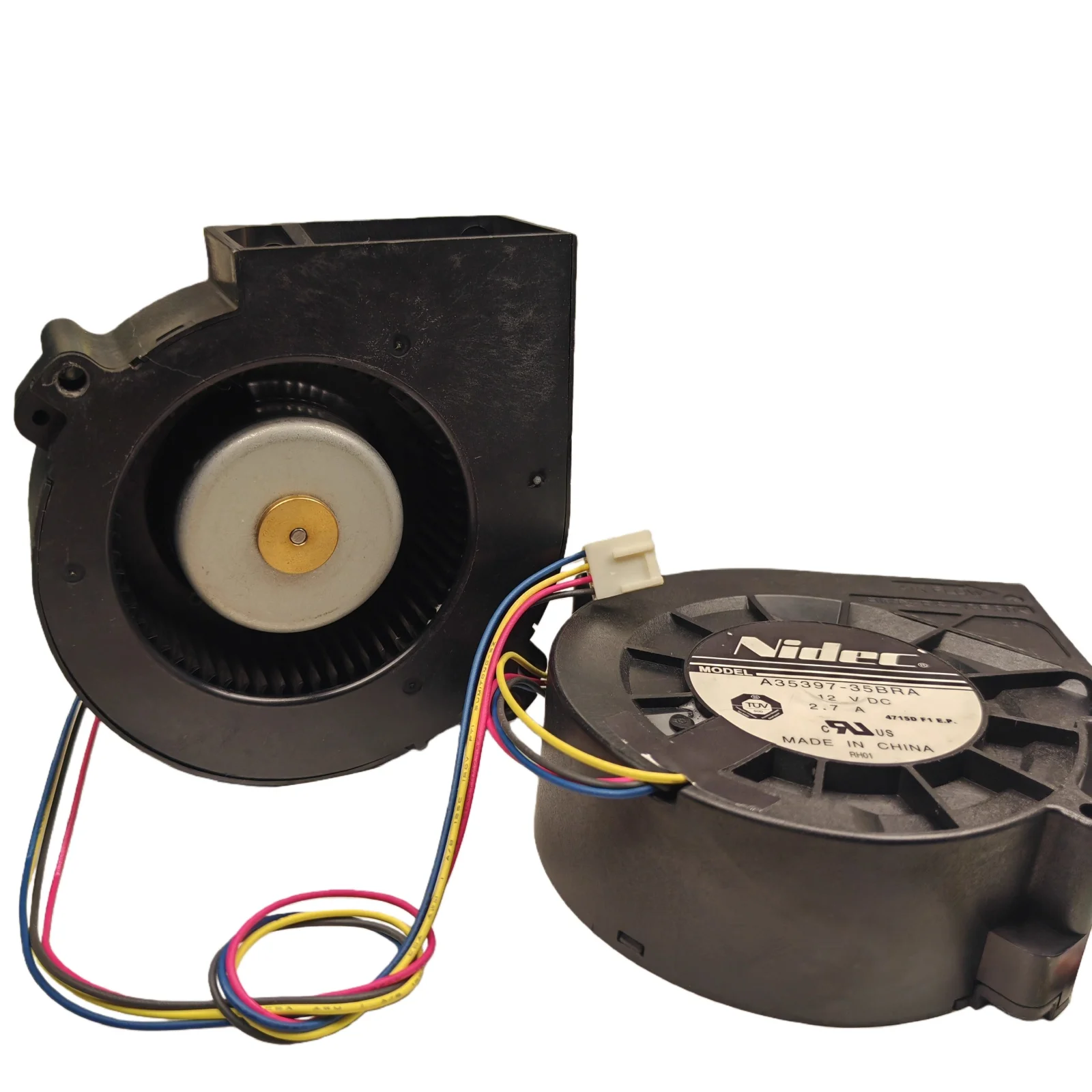 1 Uds A35397-35BRA 12V 2.7A 97x97x33mm ventilador Turbo de alta velocidad 5200RPM ventilador de refrigeración Industrial PWM de 4 cables para parrilla de barbacoa H