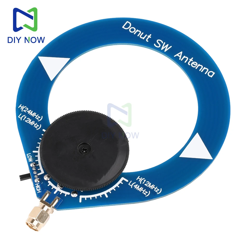 SW Antena de onda corta AM Antena FM mediana Antena de onda Antena de recepción de banda ancha Módulo de antena Mini bucle Módulo de antena Donut - imagen 5