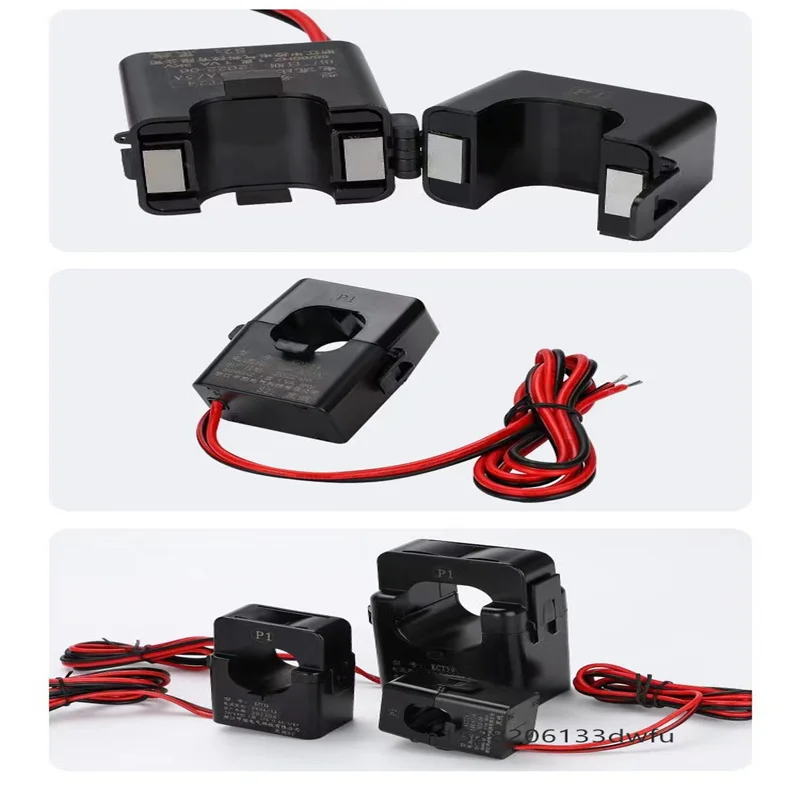 Transformador de tipo abierto CT tipo a presión pequeño 0,5 polos 16 orificios/24 orificios/36 orificios 100/5 200/5 250/5 compatible con medidor de energía eléctrica - imagen 5