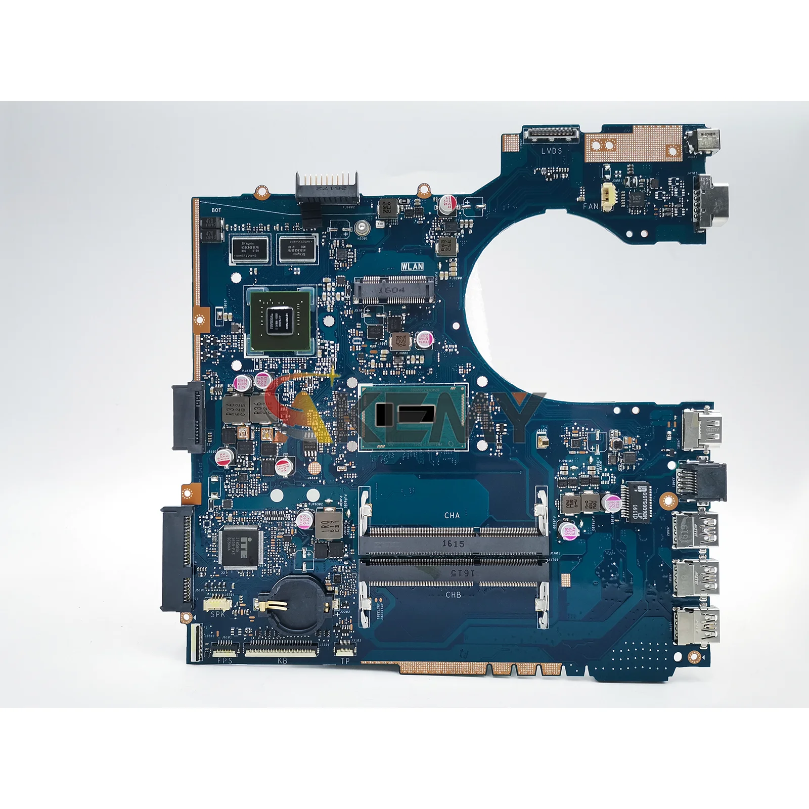 Placa base para ordenador portátil P452LJ para ASUS PRO452L P452LJ P452L PE453L PX452L placa base para portátil con CPU I3 I5 I7 100% pruebas OK envío rápido - imagen 3