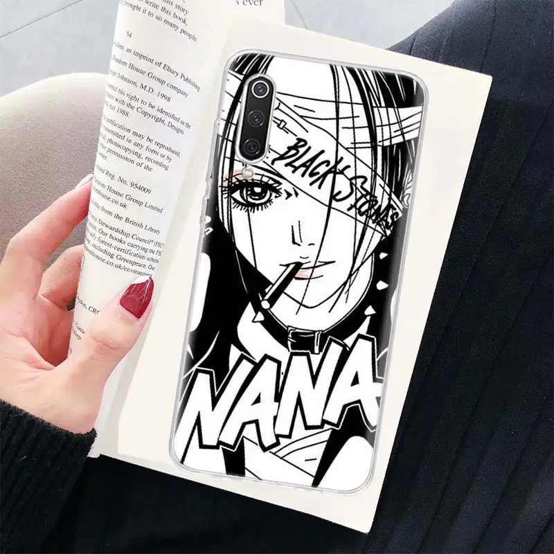 NaNa Osaki funda de teléfono de silicona con llamadas de Anime para Xiaomi Redmi Note 10 Pro, 10S, 11, 11S, 11T, 11E, 12, 9, 9S, 9T, 8, 8T, 7, 6, 5 - imagen 5
