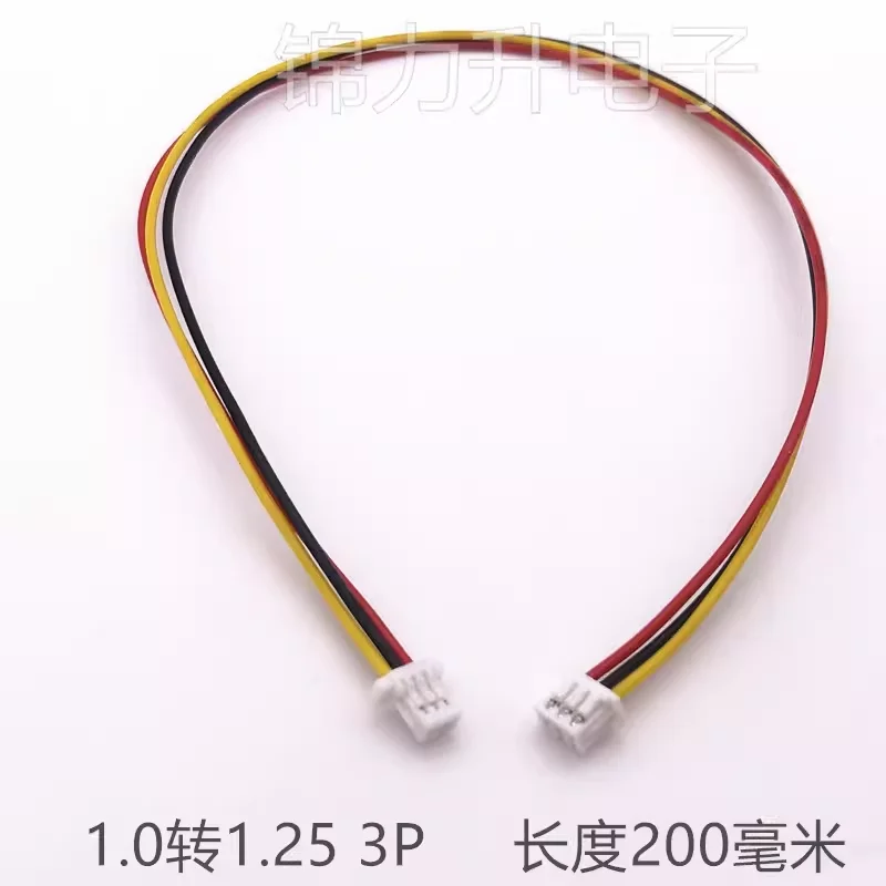 5 uds SH 1,0mm a JST 1,25mm paso Terminal de conexión de cable electrónico arnés de cables 2P 3P 4P 5P 6Pin 200mm de longitud - imagen 4