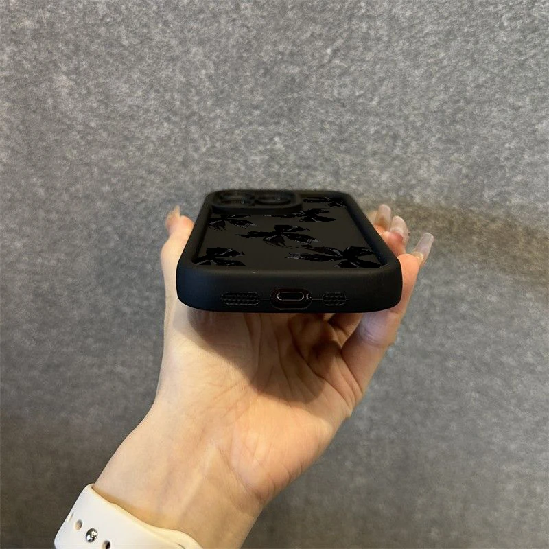 Funda de teléfono de silicona con diseño de lazo bonito para Xiaomi Redmi Note 14 13 12 11 Pro Plus 4G 5G 12S 11S Redmi 15C 14C 13 cubierta a prueba de golpes - imagen 5