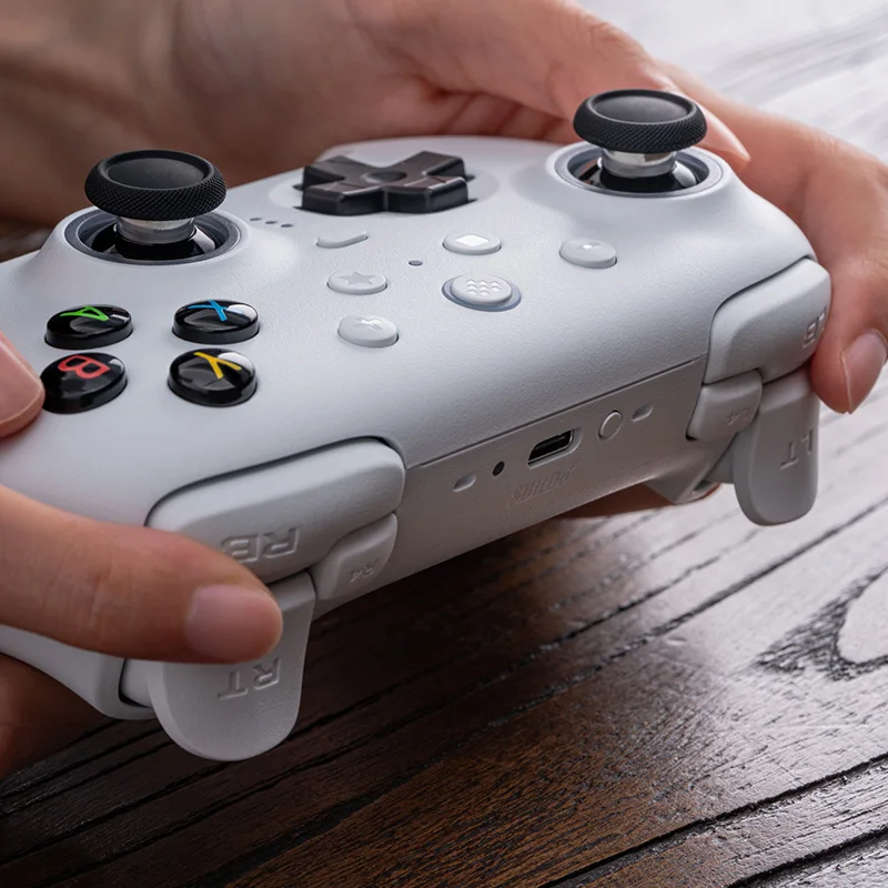 Controlador de juego inalámbrico 8BitDo Ultimate 2 para PC y Android con joysticks TMR, disparadores conmutables, control de movimiento, 8 velocidades - imagen 4