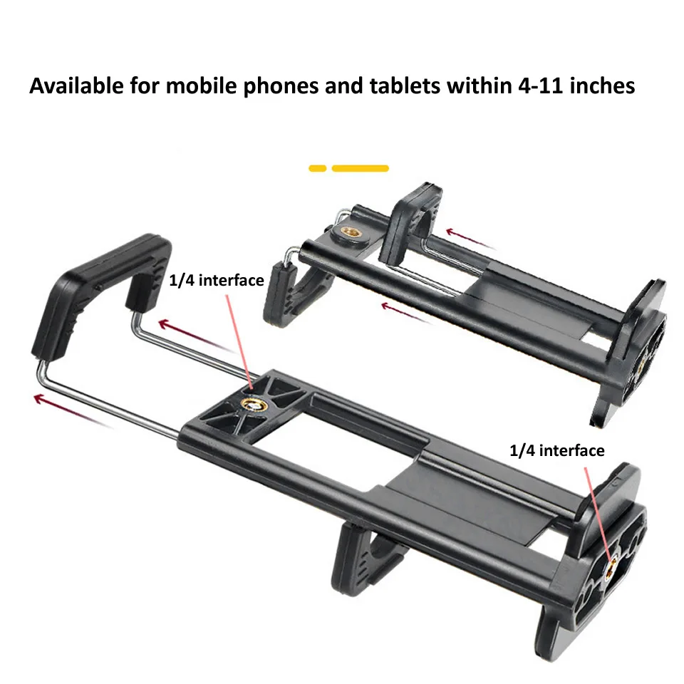 OUTMIX Soporte de pared para iPad y iPhone 4 a 11 pulgadas extensible - imagen 4