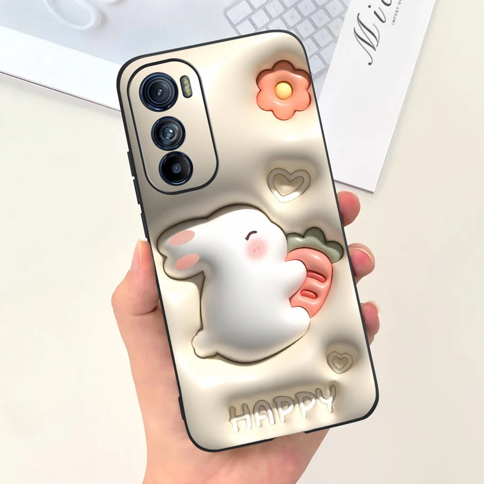 Funda para Motorola Edge 30 Pro, cubierta XT2203-1, parachoques, arte pintado a la moda, suave, XT2201-1 Plus 2022 - imagen 2