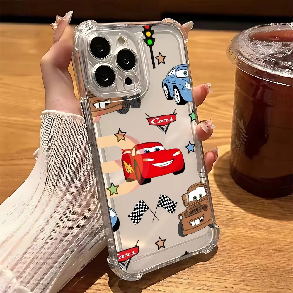 Funda de teléfono Lightnings m-mcQueens cuádruple anticaída para iPhone 17 Air 16 Pro Max 15 14 Plus 13 12 11 funda de silicona a prueba de golpes - imagen 3