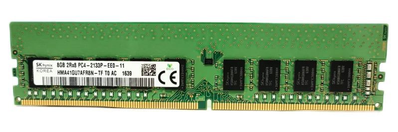 Hynix DDR4 8GB 2133P PC4 2133MHz 2Rx8 Pure ECC UDIMM estación de trabajo RAM memoria de servidor sin búfer - imagen 2