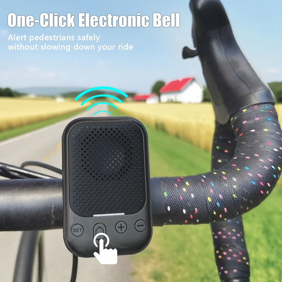 Altavoces inalámbricos BT, minialtavoz portátil con soporte para montar, sonido envolvente estéreo, adecuado para regalos de ciclismo al aire libre - imagen 4